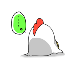 Today's chicken sticker #15853493