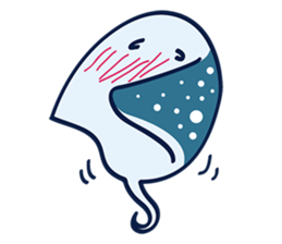 Little Stingray sticker #15853803