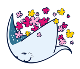 Little Stingray sticker #15853816