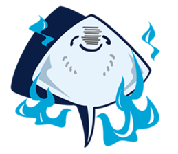 Little Stingray sticker #15853819