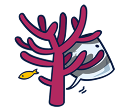 Little Stingray sticker #15853825