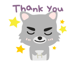 "H" the little foxy sticker #15853989