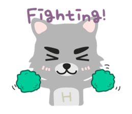 "H" the little foxy sticker #15853997