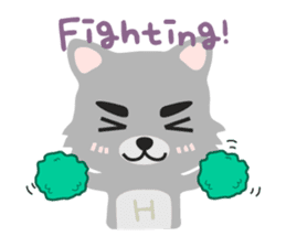 "H" the little foxy sticker #15853997