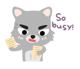 "H" the little foxy sticker #15853999