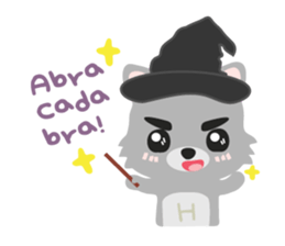 "H" the little foxy sticker #15854011