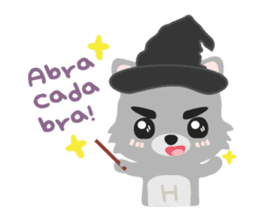 "H" the little foxy sticker #15854011