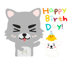 "H" the little foxy sticker #15854015