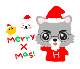 "H" the little foxy sticker #15854017