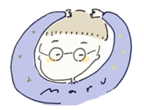 Peaple from Mako's notebook sticker #15854020