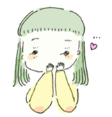 Peaple from Mako's notebook sticker #15854025