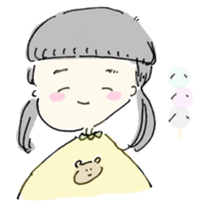 Peaple from Mako's notebook sticker #15854042