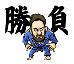 BJJ party Brazilian Jiu Jitsu sticker #15854099