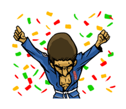 BJJ party Brazilian Jiu Jitsu sticker #15854103