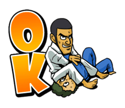 BJJ party Brazilian Jiu Jitsu sticker #15854104