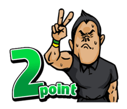 BJJ party Brazilian Jiu Jitsu sticker #15854109