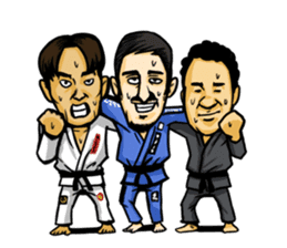 BJJ party Brazilian Jiu Jitsu sticker #15854112