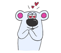 Shirokuma kun sticker #15854322