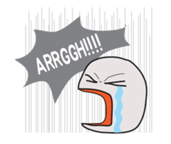 TRA's daily expressions sticker #15854464