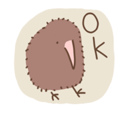 Relaxed Kiwi sticker #15854586