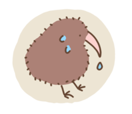 Relaxed Kiwi sticker #15854593