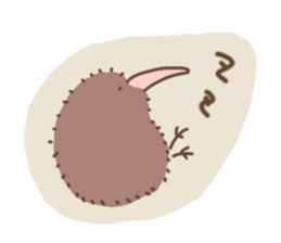 Relaxed Kiwi sticker #15854597