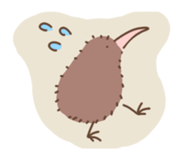 Relaxed Kiwi sticker #15854598