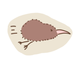 Relaxed Kiwi sticker #15854604
