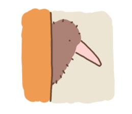 Relaxed Kiwi sticker #15854606