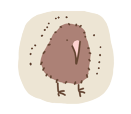 Relaxed Kiwi sticker #15854608