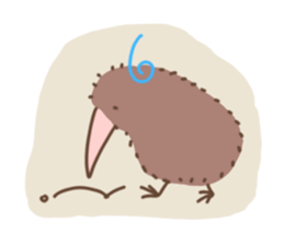 Relaxed Kiwi sticker #15854609