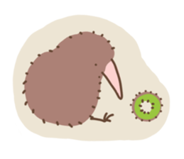 Relaxed Kiwi sticker #15854610