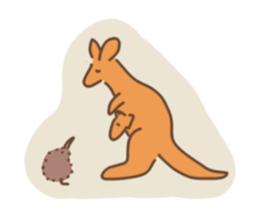 Relaxed Kiwi sticker #15854611