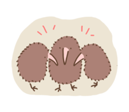 Relaxed Kiwi sticker #15854613