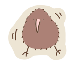 Relaxed Kiwi sticker #15854618
