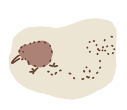 Relaxed Kiwi sticker #15854621