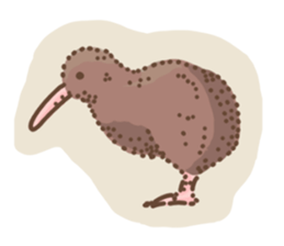 Relaxed Kiwi sticker #15854625