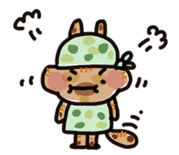 Her name is anzu,tortoiseshell cat. sticker #15854753