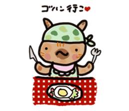 Her name is anzu,tortoiseshell cat. sticker #15854767