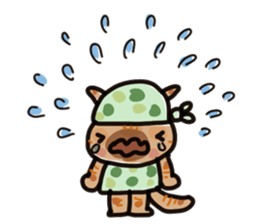 Her name is anzu,tortoiseshell cat. sticker #15854781