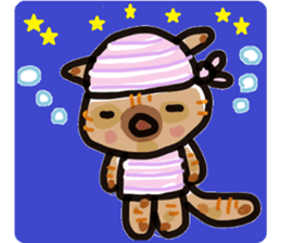 Her name is anzu,tortoiseshell cat. sticker #15854785