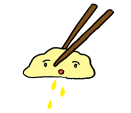 Mukuri gyo-za sticker sticker #15854905