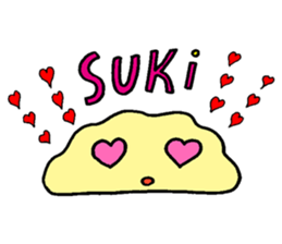 Mukuri gyo-za sticker sticker #15854922