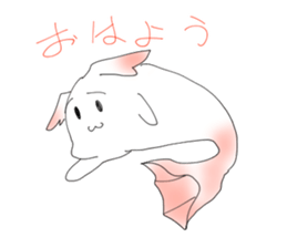 A fish-like bun sticker #15854978