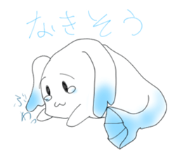 A fish-like bun sticker #15854984