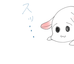 A fish-like bun sticker #15854990