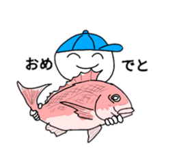 Sticker which can be used fishing lovers sticker #15855003