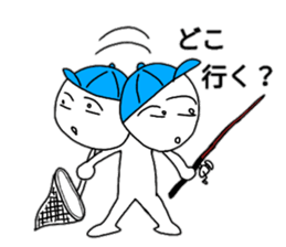 Sticker which can be used fishing lovers sticker #15855031