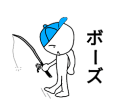 Sticker which can be used fishing lovers sticker #15855036