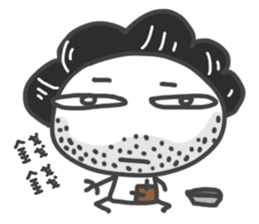 Mr. Afro Afro sticker #15855103